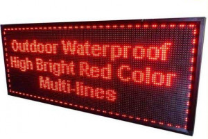 single-color-led-display